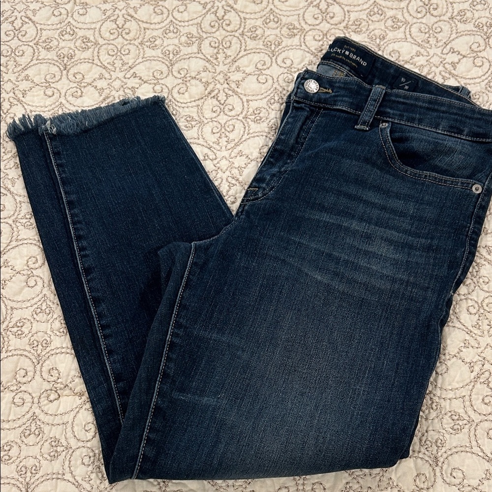 Lucky Brand Ava Crop Jeans Size 10/30